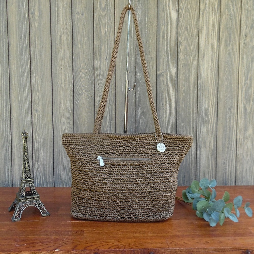 Hand-Crocheted Shoulder Bag
